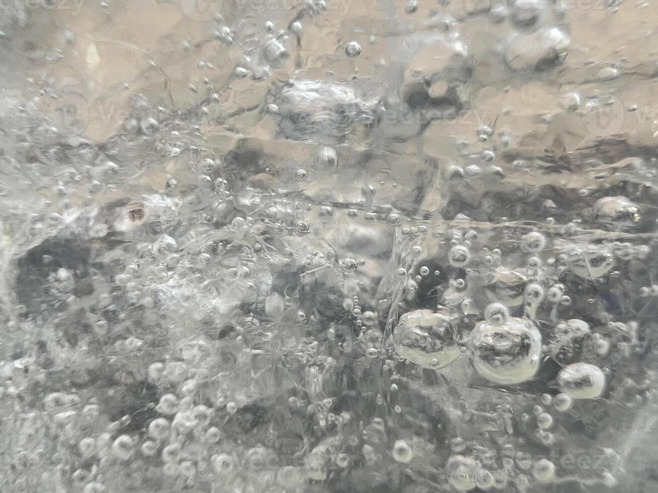 Exterme Close up of Ice Cube. Background Concept photo