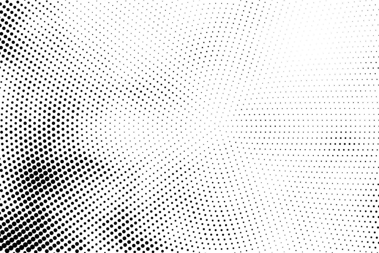 Abstract circular dotted on white background vector