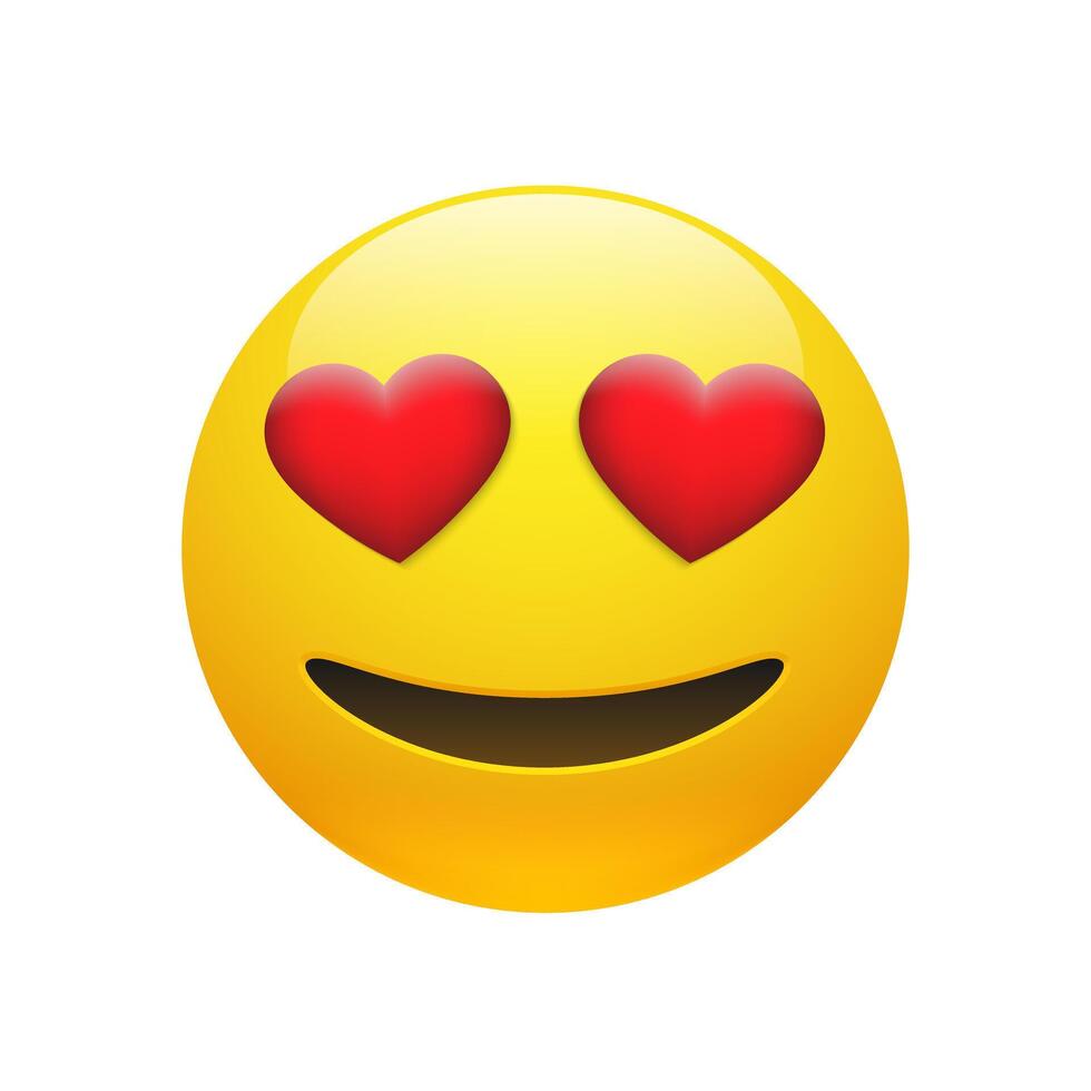 Emoji yellow stupid face vector