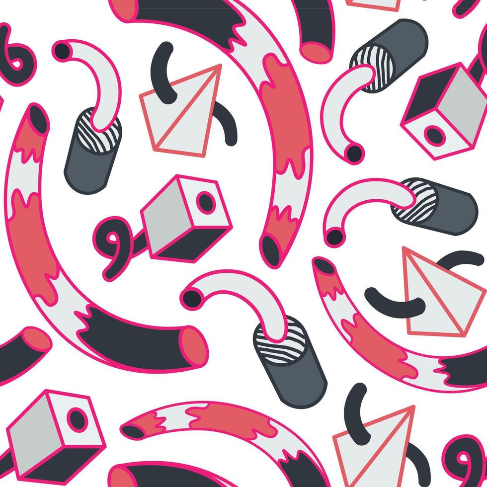 abstract geometry backgrounds objects vector