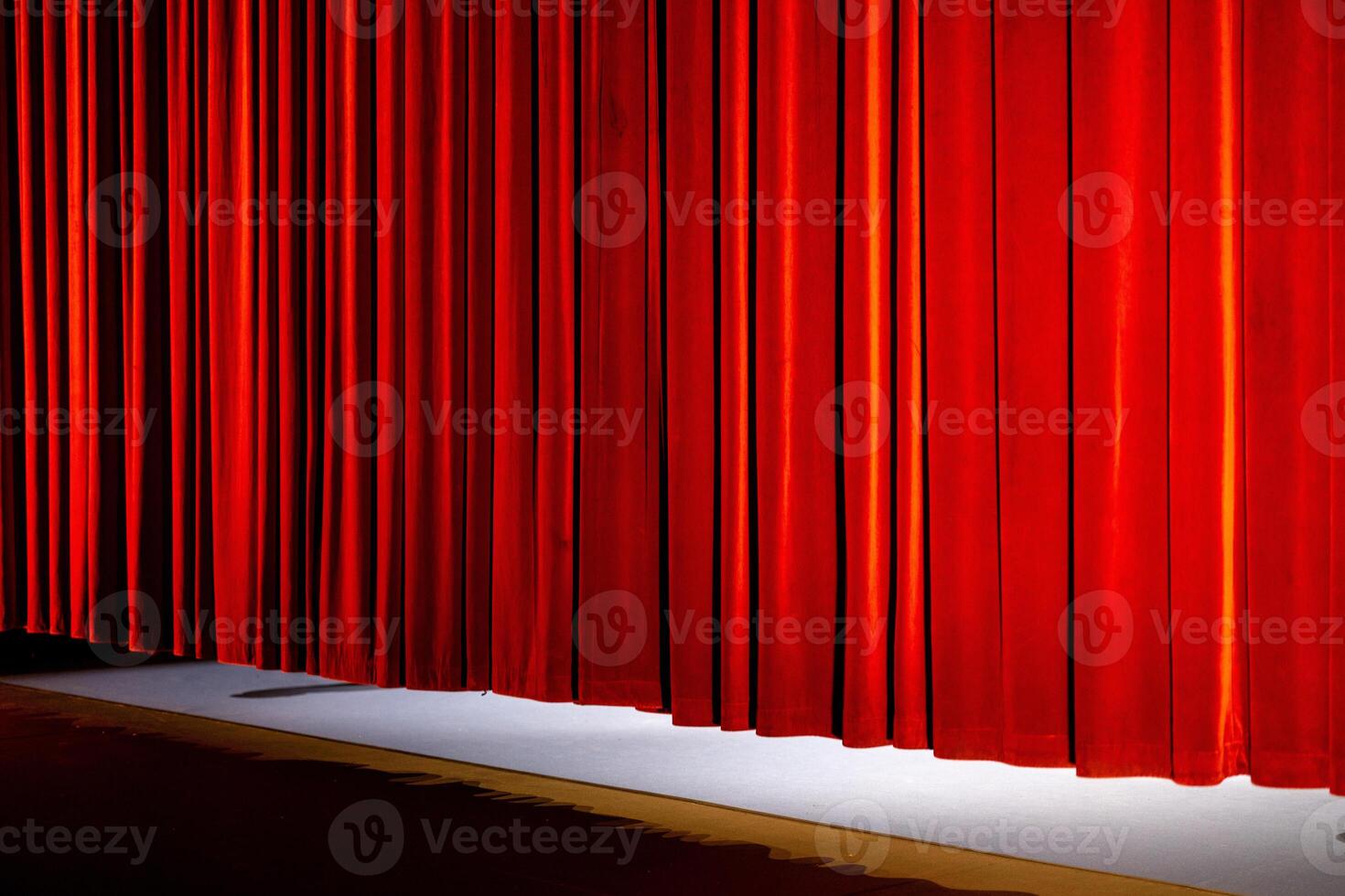 Theatre Curtain raising photo