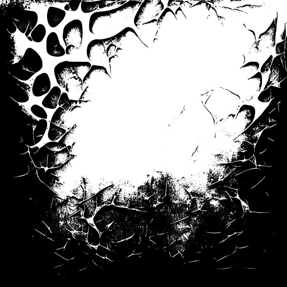 Grunge border texture background. Abstract frame overlay. Dirty and damaged backdrop. vector