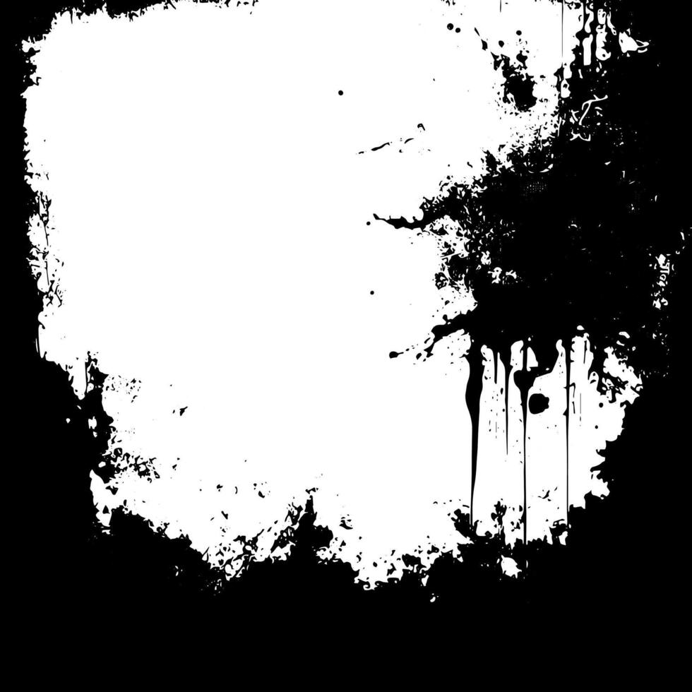 Grunge border texture background. Abstract frame overlay. Dirty and damaged backdrop. vector