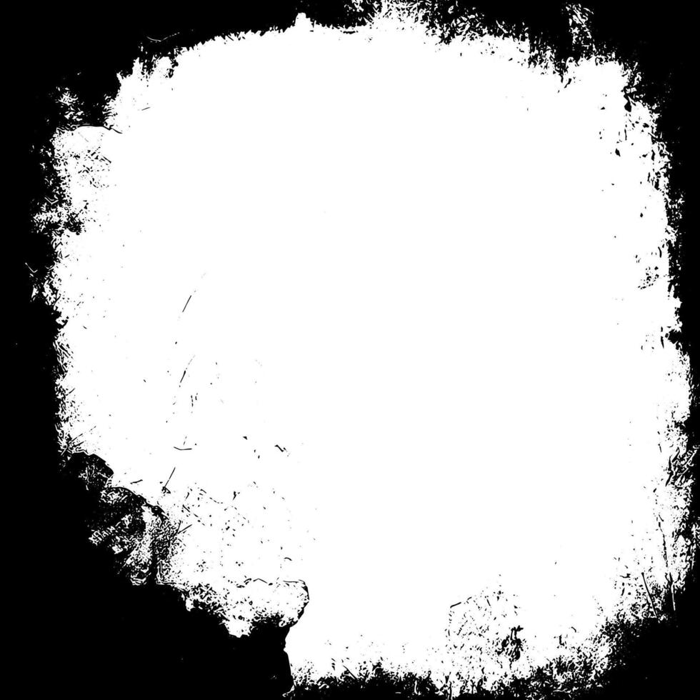 Grunge border texture background. Abstract frame overlay. Dirty and damaged backdrop. vector