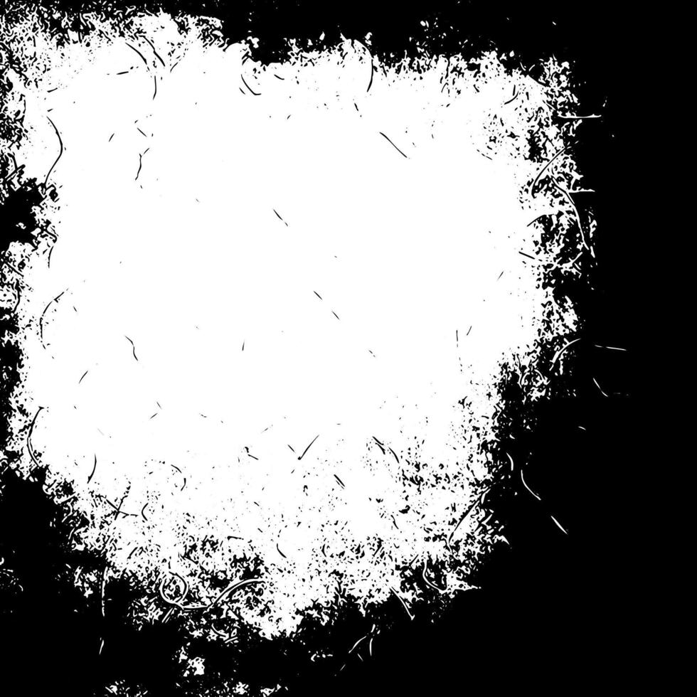 Grunge border texture background. Abstract frame overlay. Dirty and damaged backdrop. vector