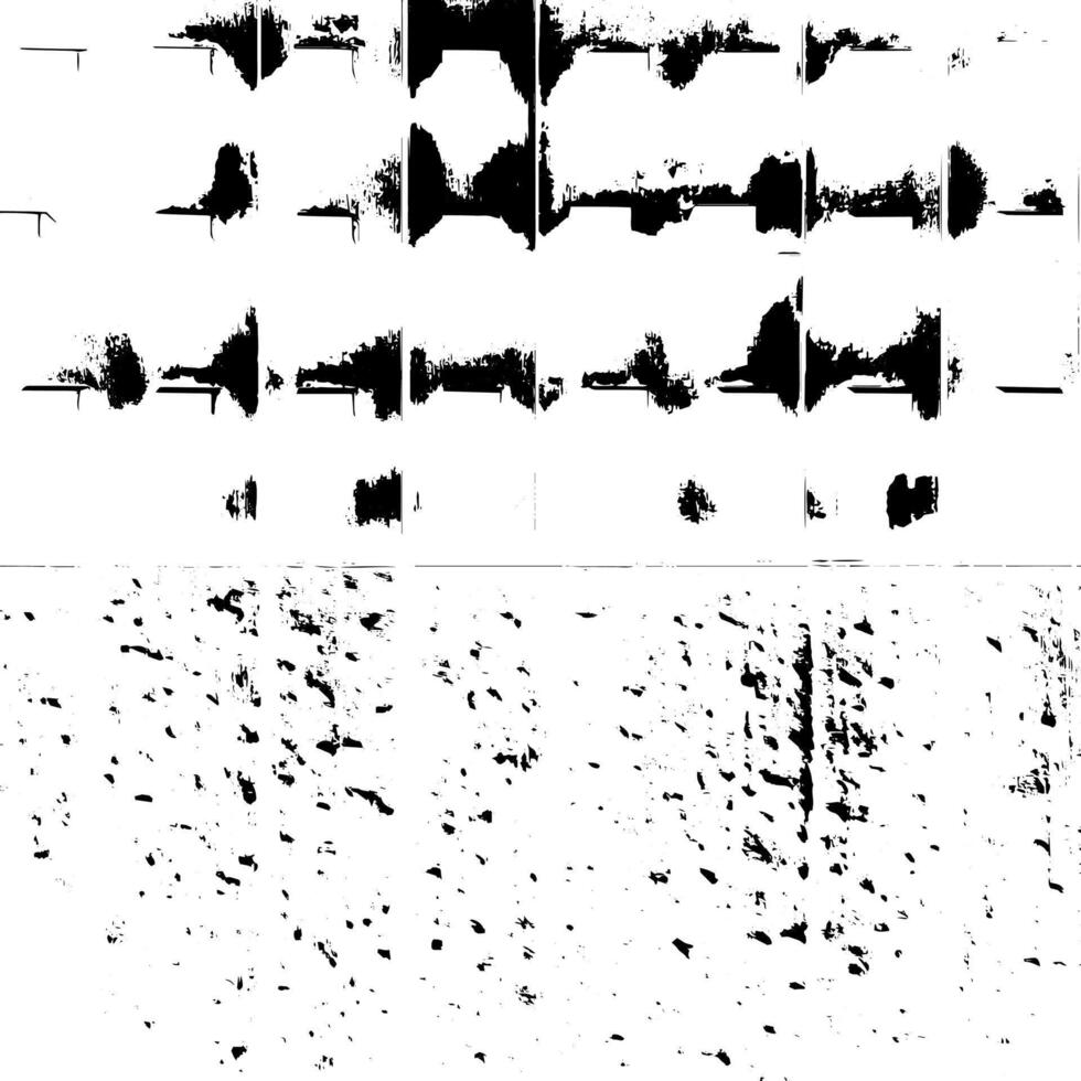 Rustic grunge texture with grain and stains. Abstract noise background. Weathered surface. vector