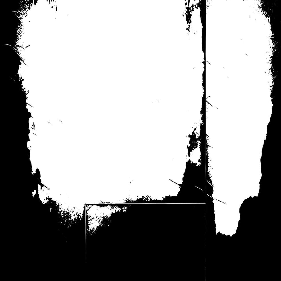 Grunge border texture background. Abstract frame overlay. Dirty and damaged backdrop. vector