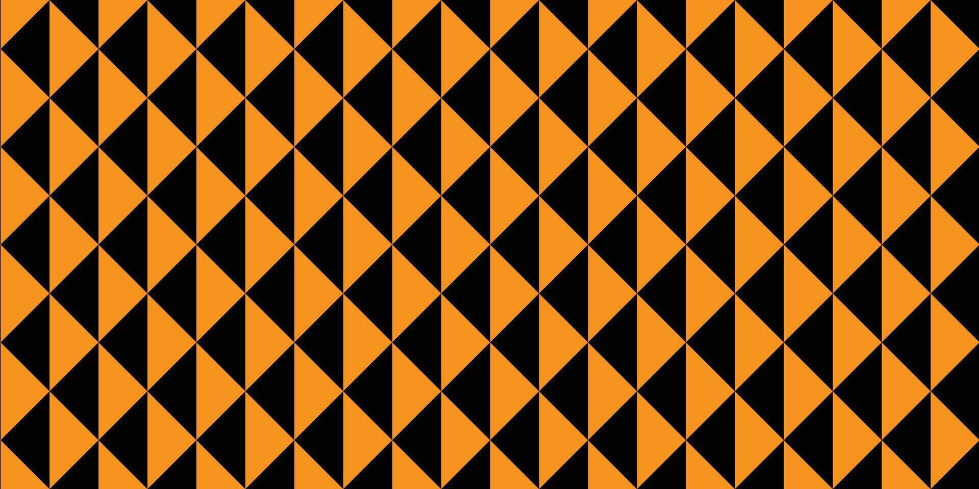 Geometry shape background black and orange. Illustration vector