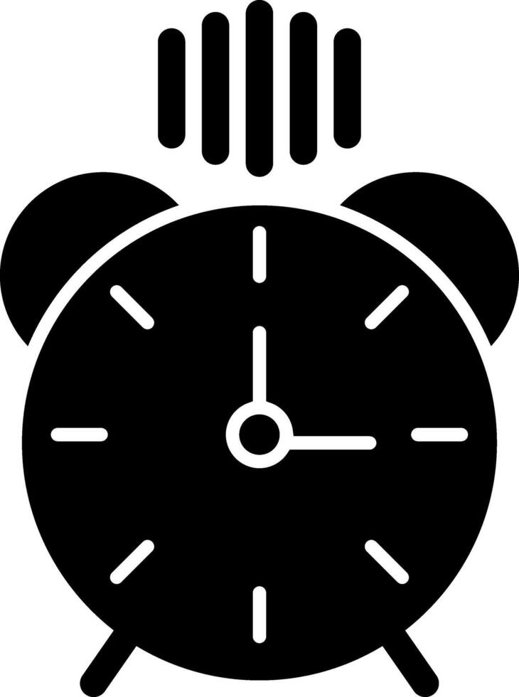 Alarm clock icon vector