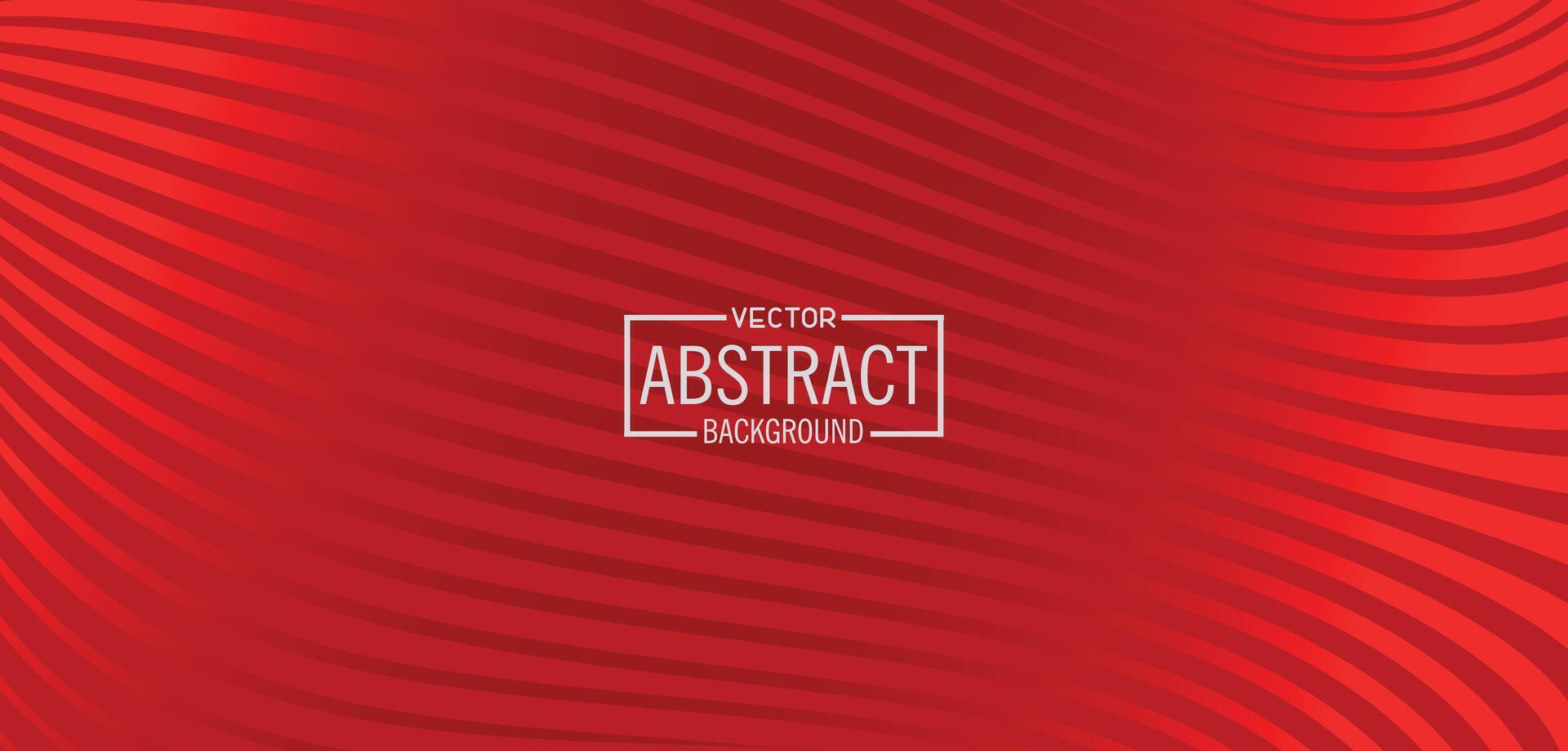 red wavy abstract background illustration vector