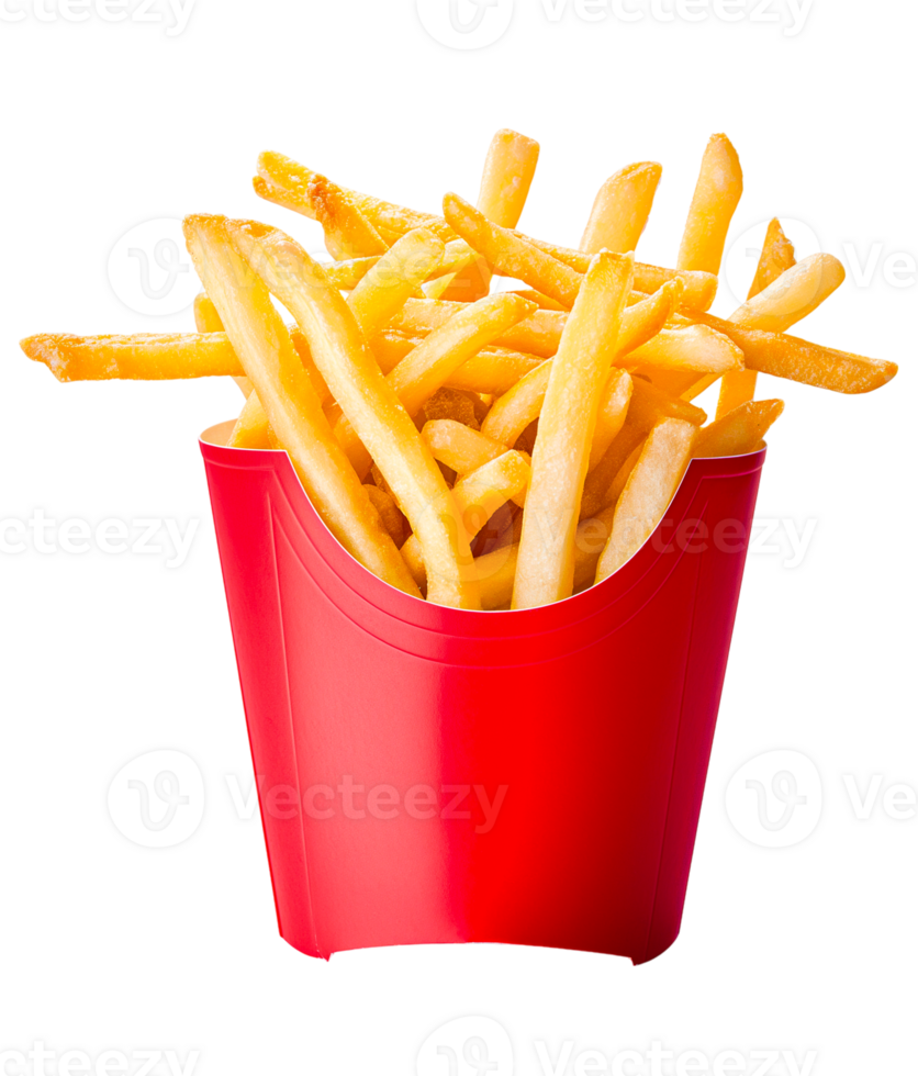 French Fries high quality image isolated png