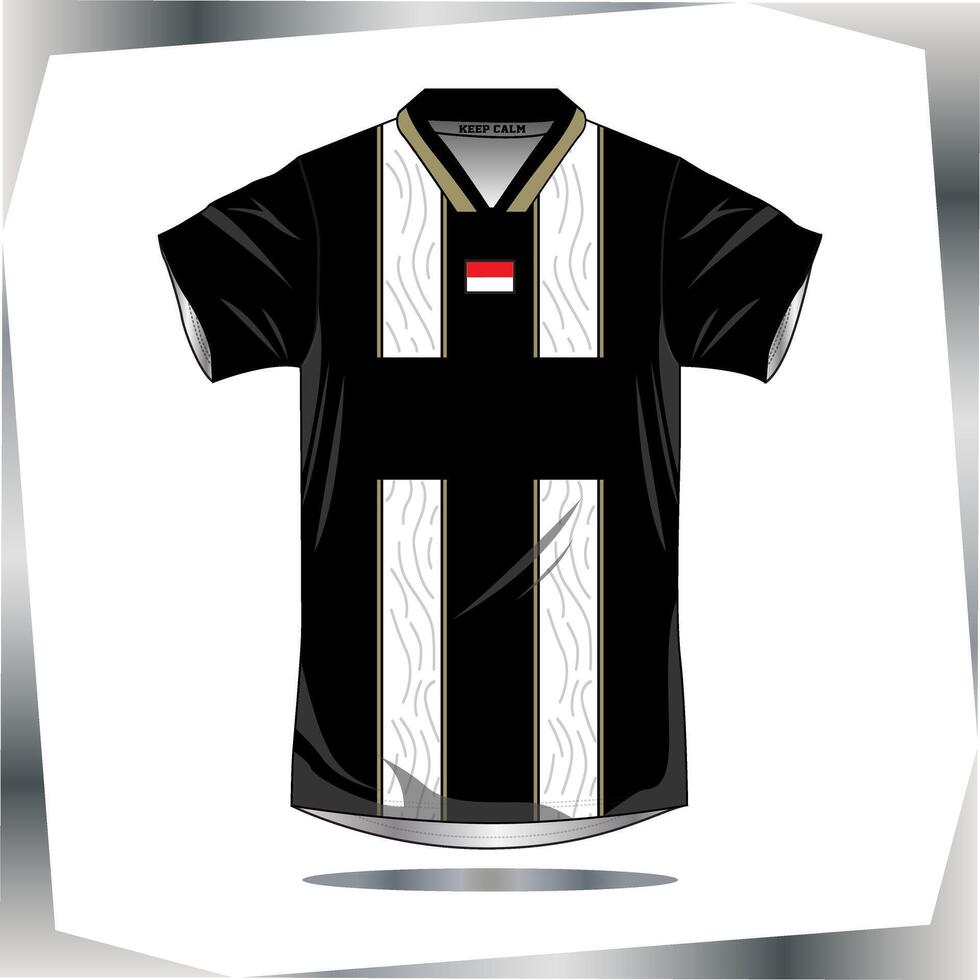 Background , jersey sport shirt template design for soccer Sport, basket ball, running uniform in front view, Shirt mockup , design very simple and easy to custom vector