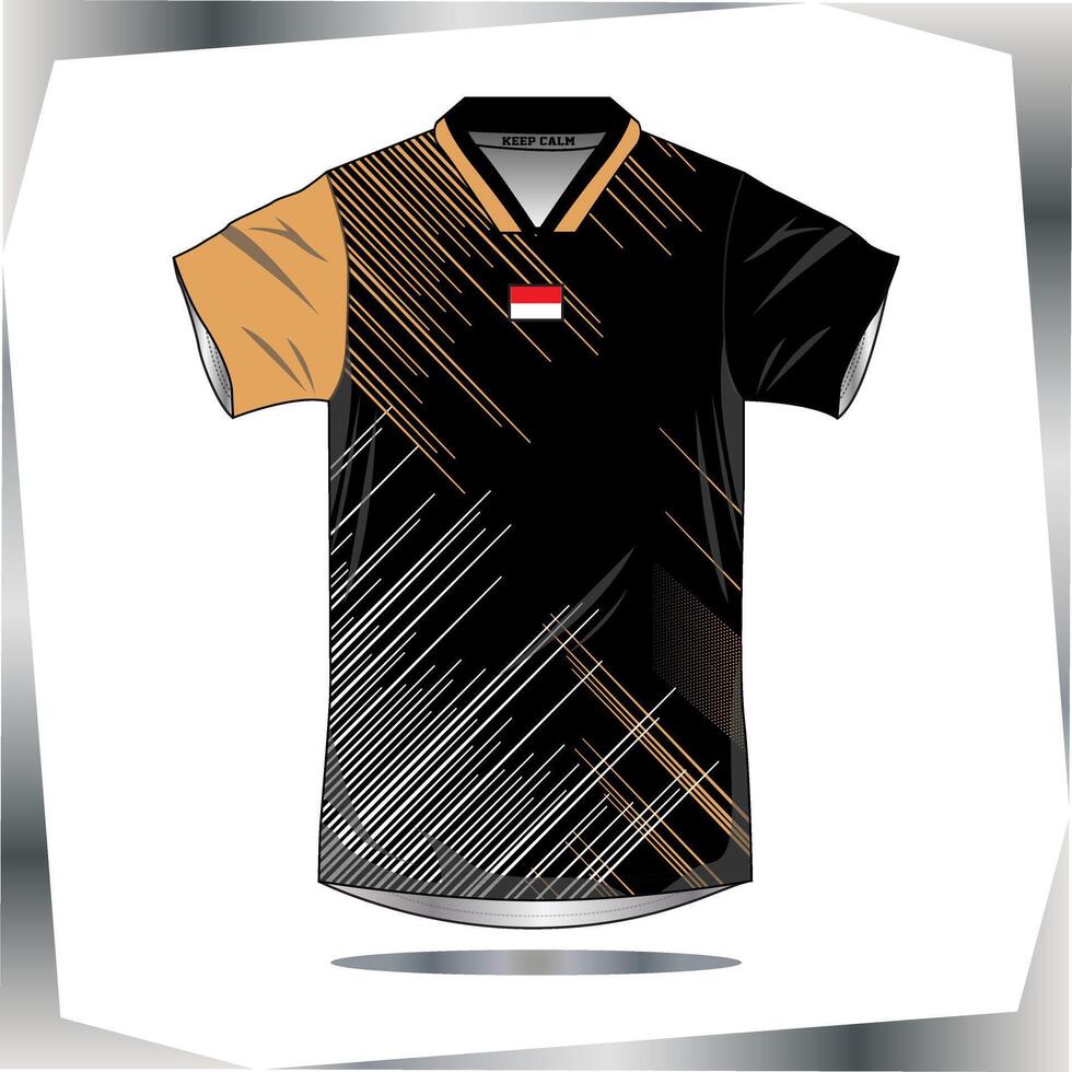 Background , jersey sport shirt template design for soccer Sport, basket ball, running uniform in front view, Shirt mockup , design very simple and easy to custom vector