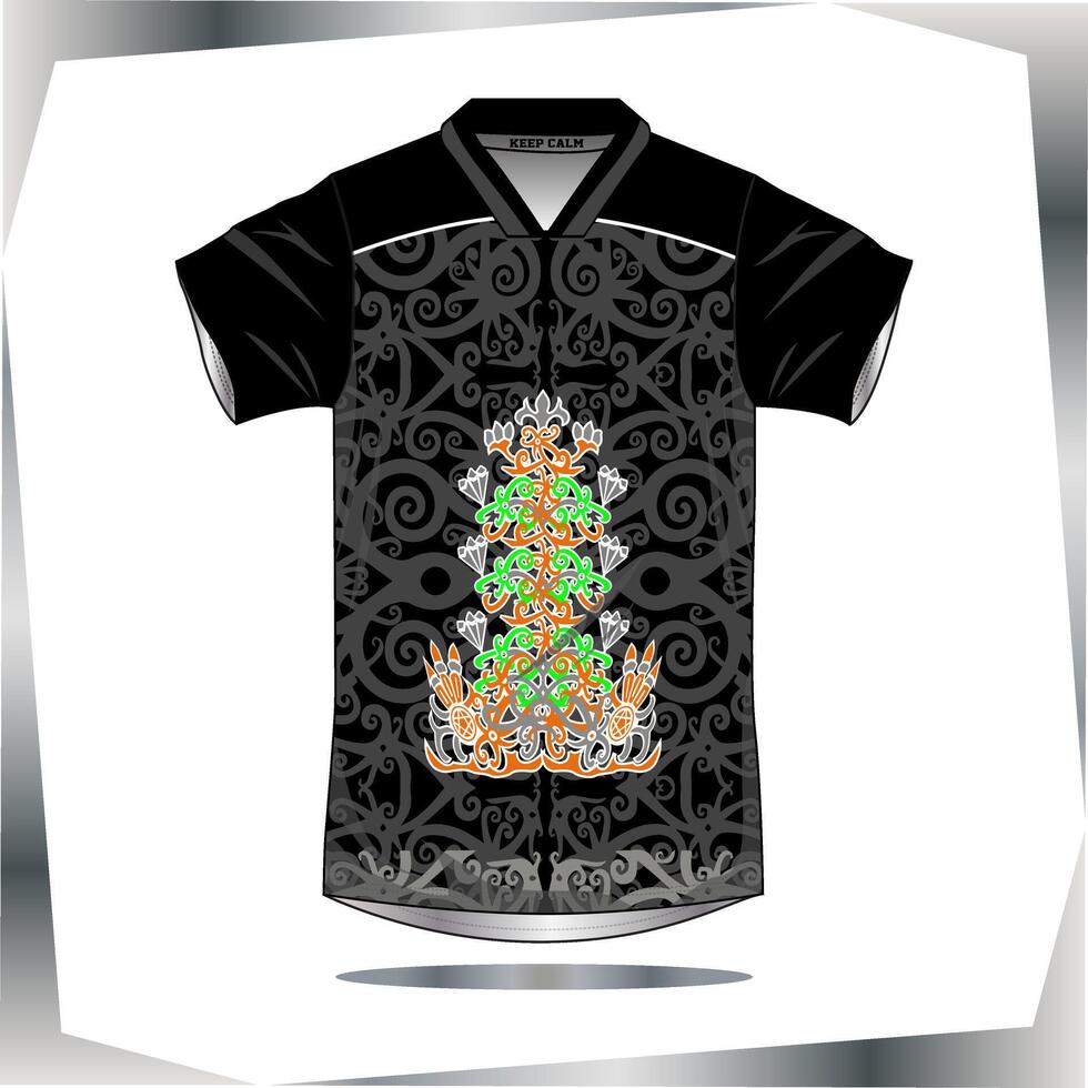 Background , jersey sport shirt template design for soccer Sport, basket ball, running uniform in front view, Shirt mockup , design very simple and easy to custom vector