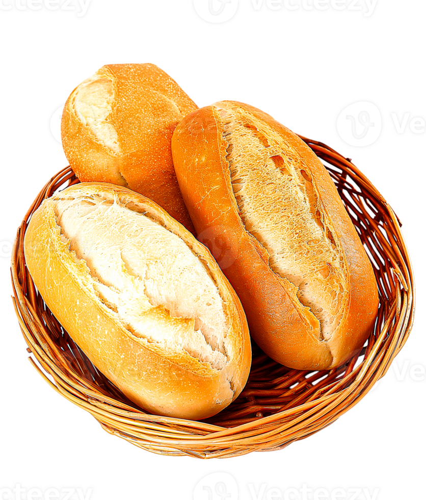 French bread no background high quality image png