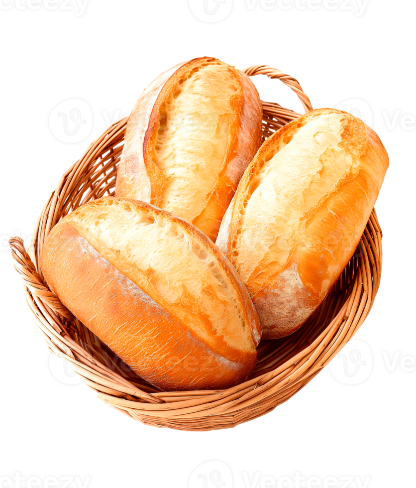French bread no background high quality image png