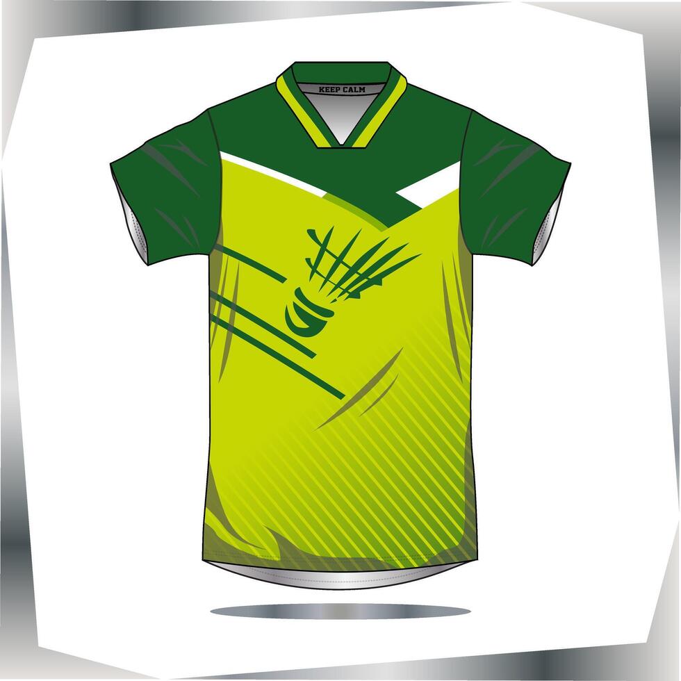 Background , jersey sport shirt template design for soccer Sport, basket ball, running uniform in front view, Shirt mockup , design very simple and easy to custom vector