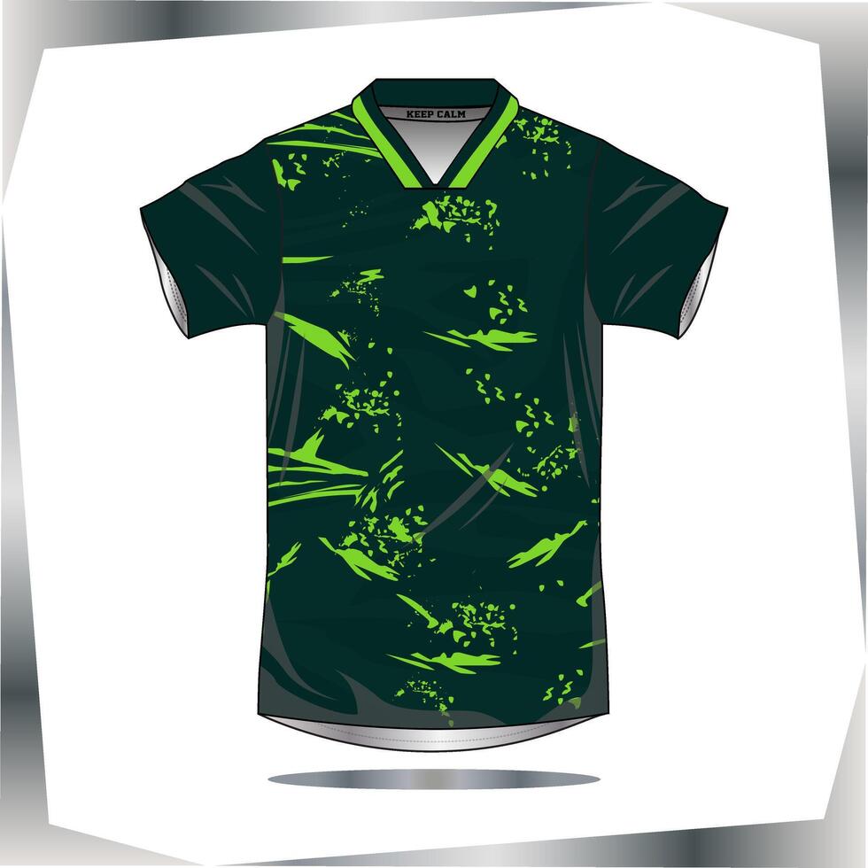 Background , jersey sport shirt template design for soccer Sport, basket ball, running uniform in front view, Shirt mockup , design very simple and easy to custom vector