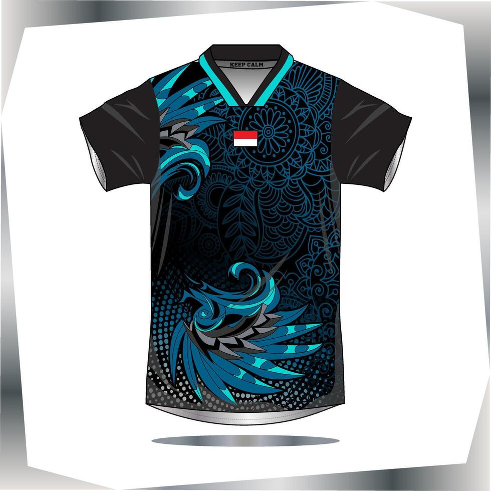 Background , jersey sport shirt template design for soccer Sport, basket ball, running uniform in front view, Shirt mockup , design very simple and easy to custom vector
