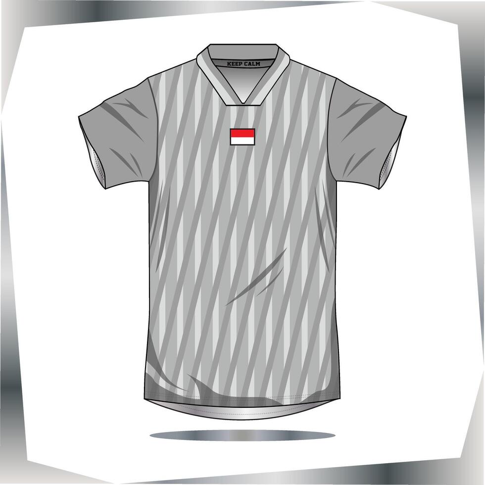 Background , jersey sport shirt template design for soccer Sport, basket ball, running uniform in front view, Shirt mockup , design very simple and easy to custom vector