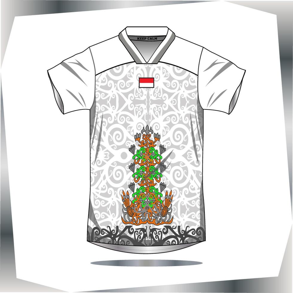 Background , jersey sport shirt template design for soccer Sport, basket ball, running uniform in front view, Shirt mockup , design very simple and easy to custom vector