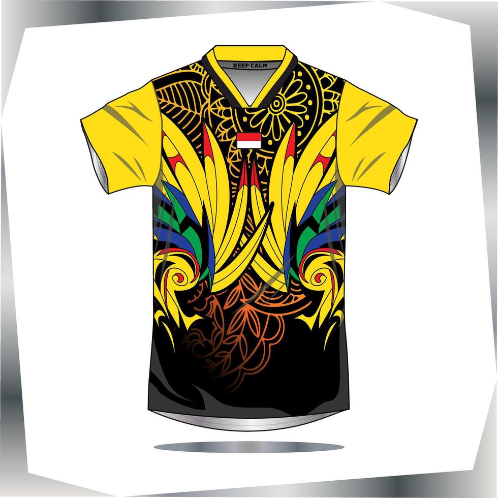 Background , jersey sport shirt template design for soccer Sport, basket ball, running uniform in front view, Shirt mockup , design very simple and easy to custom vector