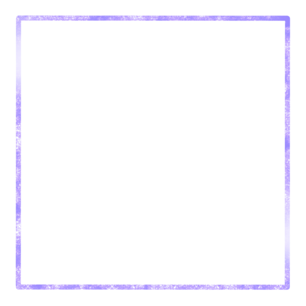 Lilac Square Frame on a Transparent Background png