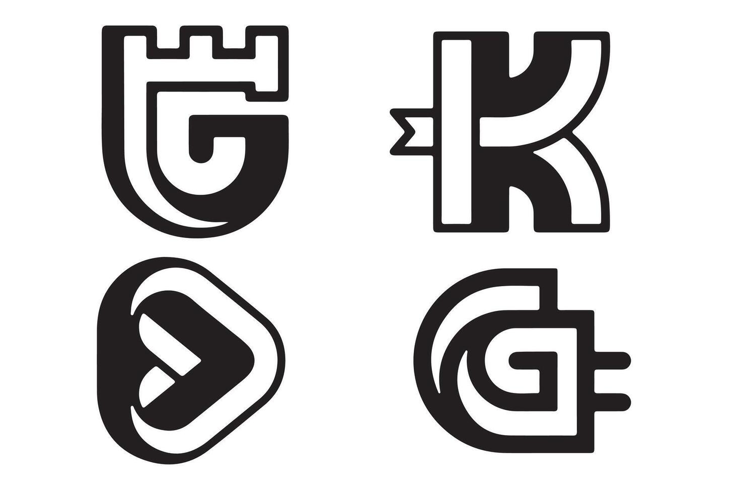 Print logo for your business. vector