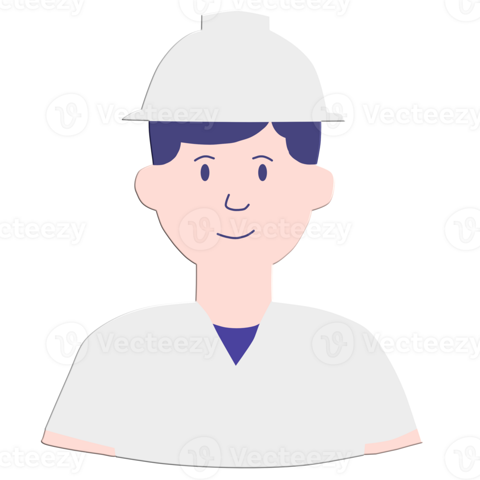 A construction worker man png