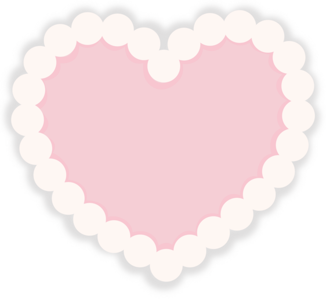 a pink heart on a transparent background png