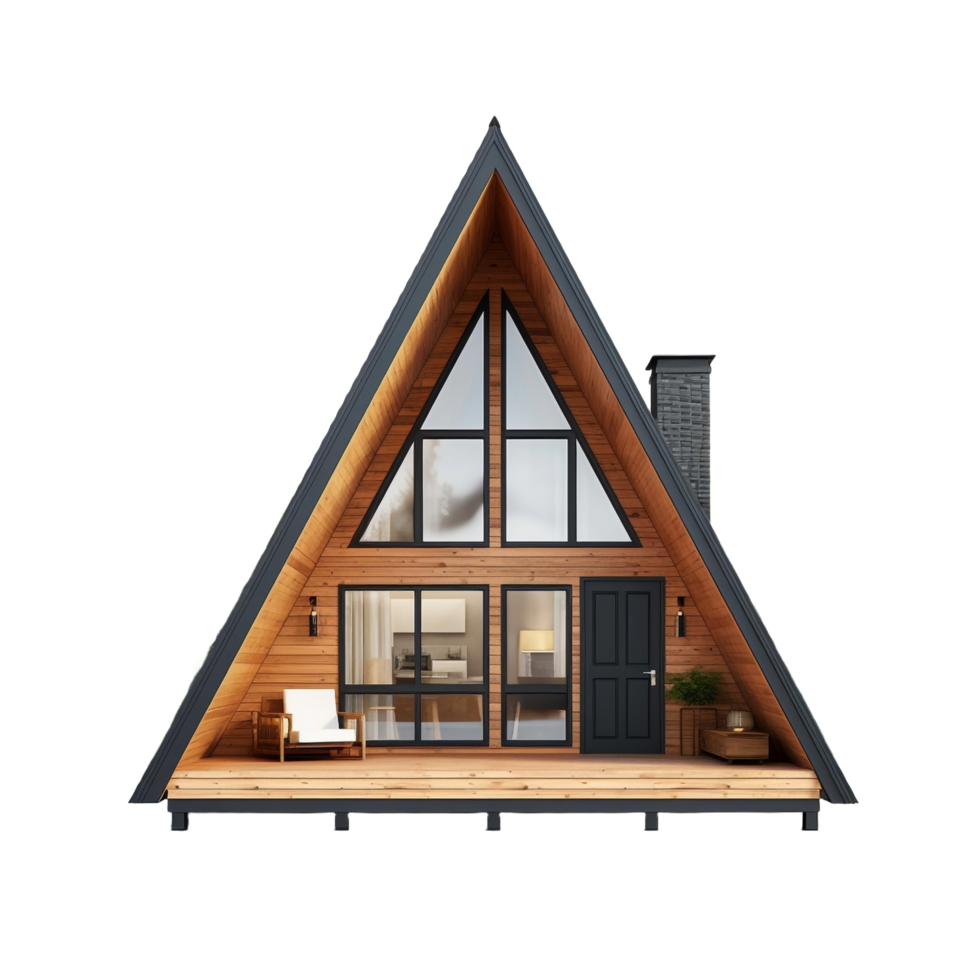 A frame house isolated on transparent background 47409872 PNG