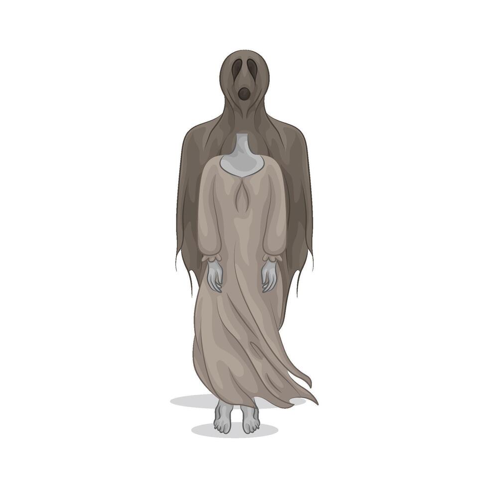 Illustration of ghost vector