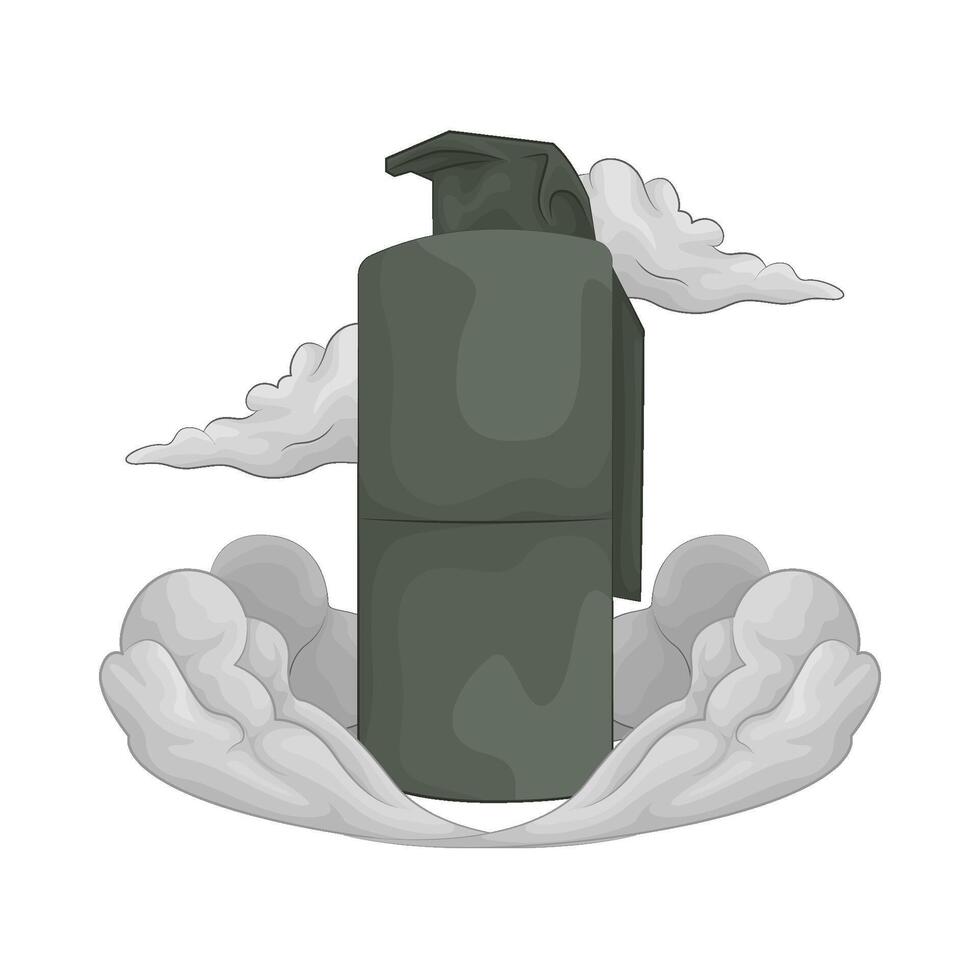 Illustration of grenade bomb vector