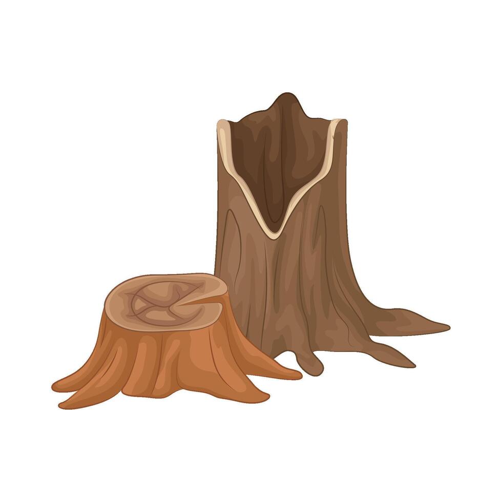 Illustration of wood vector