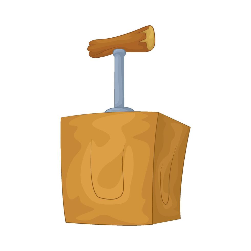 Illustration of bomb detonator box vector