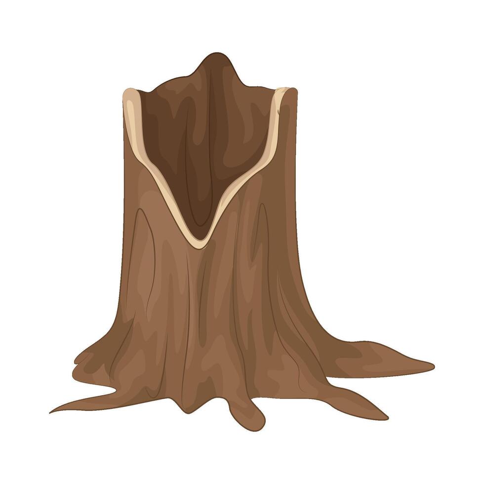 Illustration of wood vector