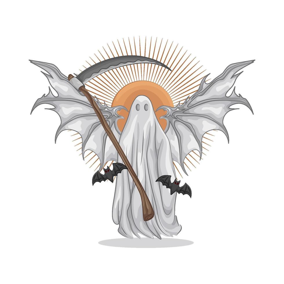 Illustration of ghost vector