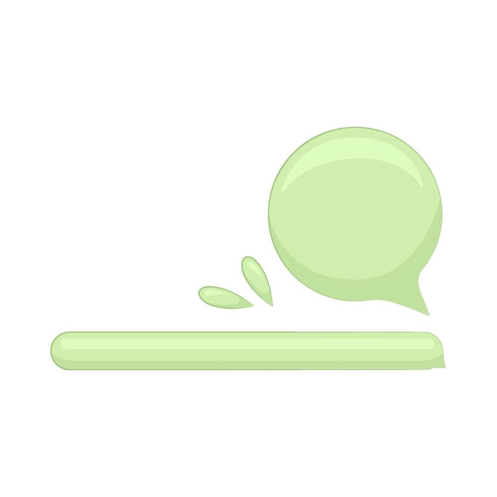 Illustration of chat box vector