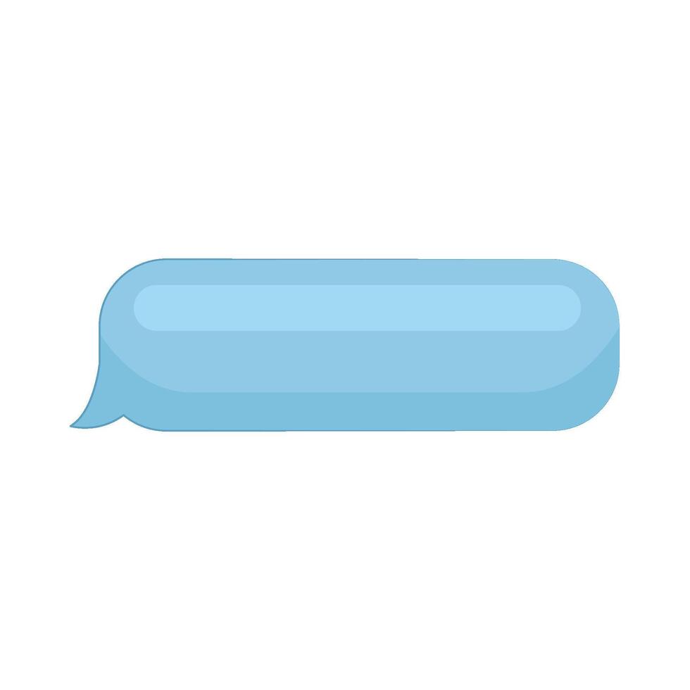 Illustration of chat box vector