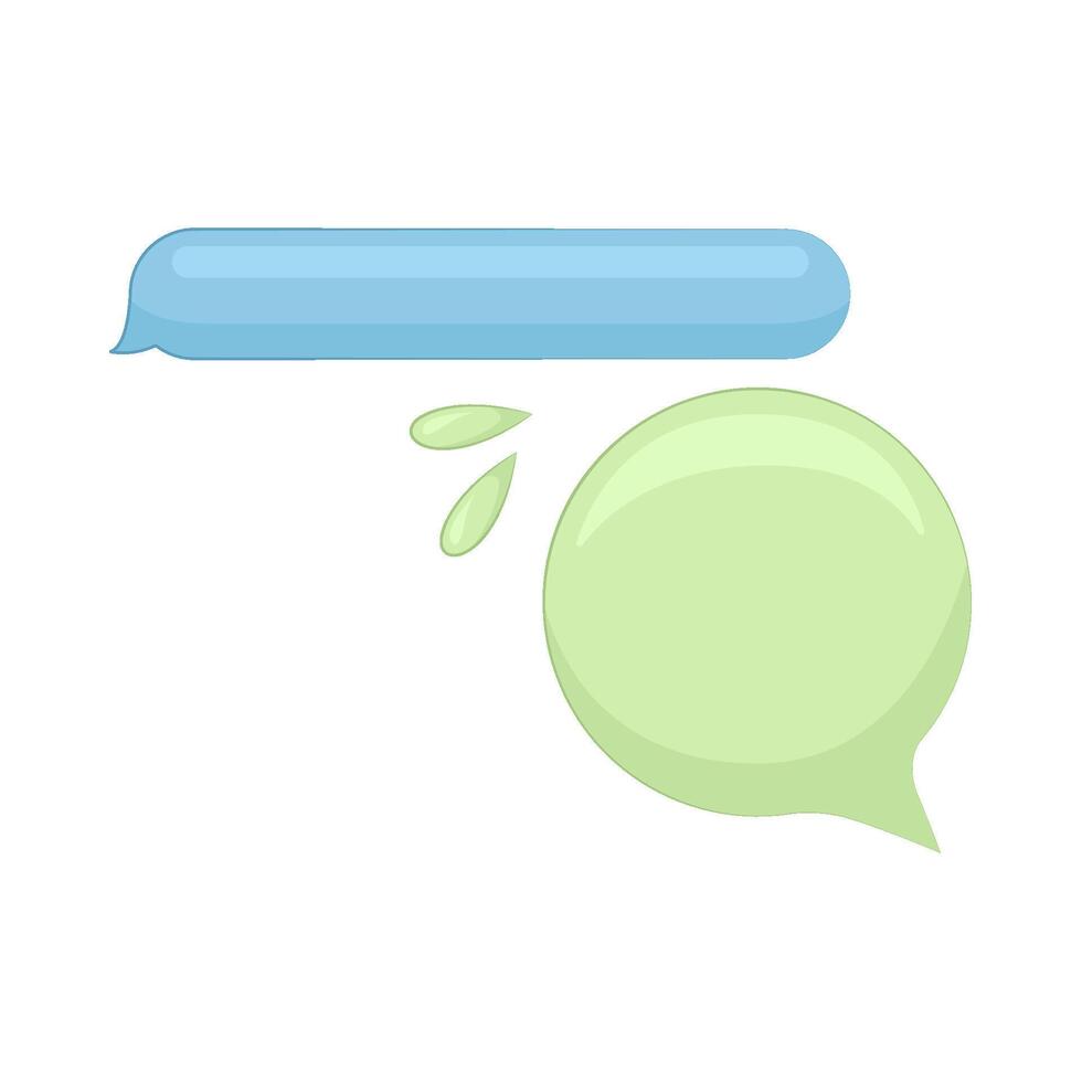 Illustration of chat box vector