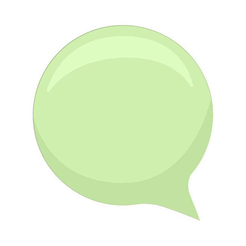 Illustration of chat box vector