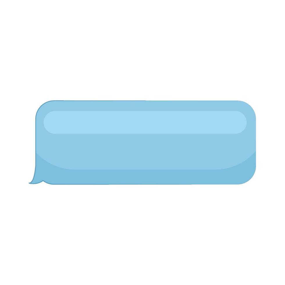 Illustration of chat box vector