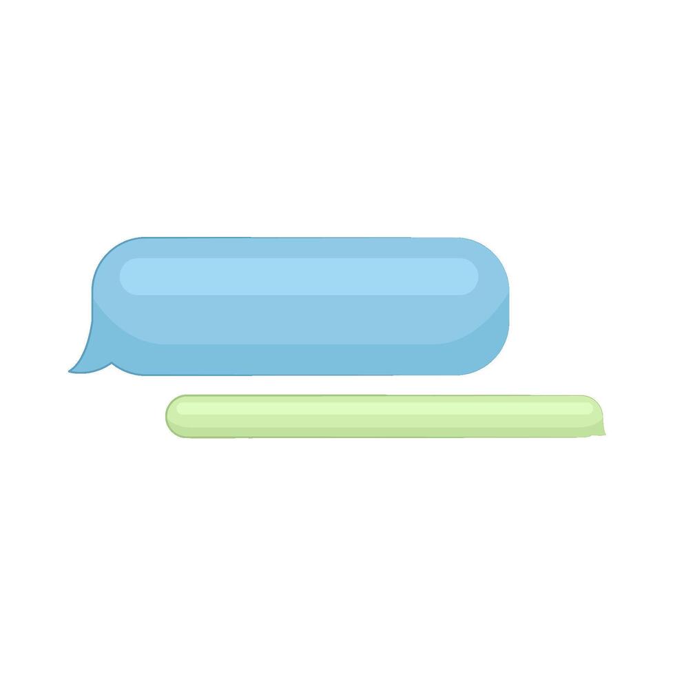 Illustration of chat box vector