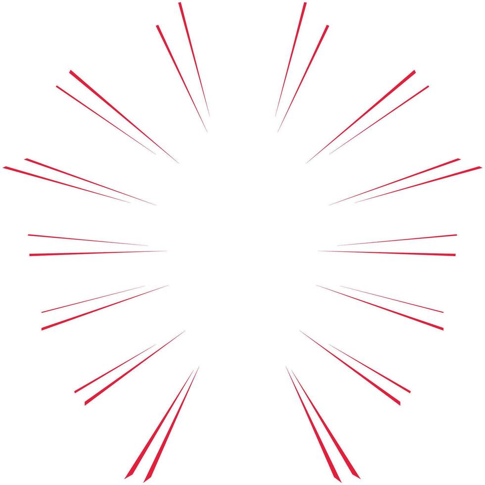 Comic Motion Template vector