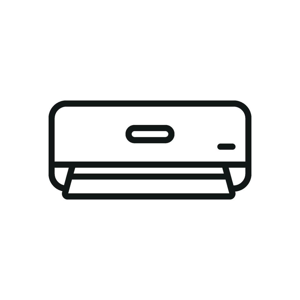 Air conditioner icon design templates simple and modern vector