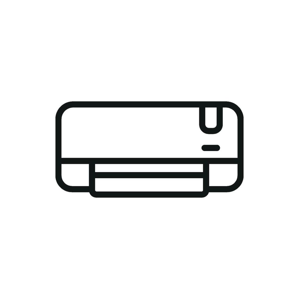 Air conditioner icon design templates simple and modern vector
