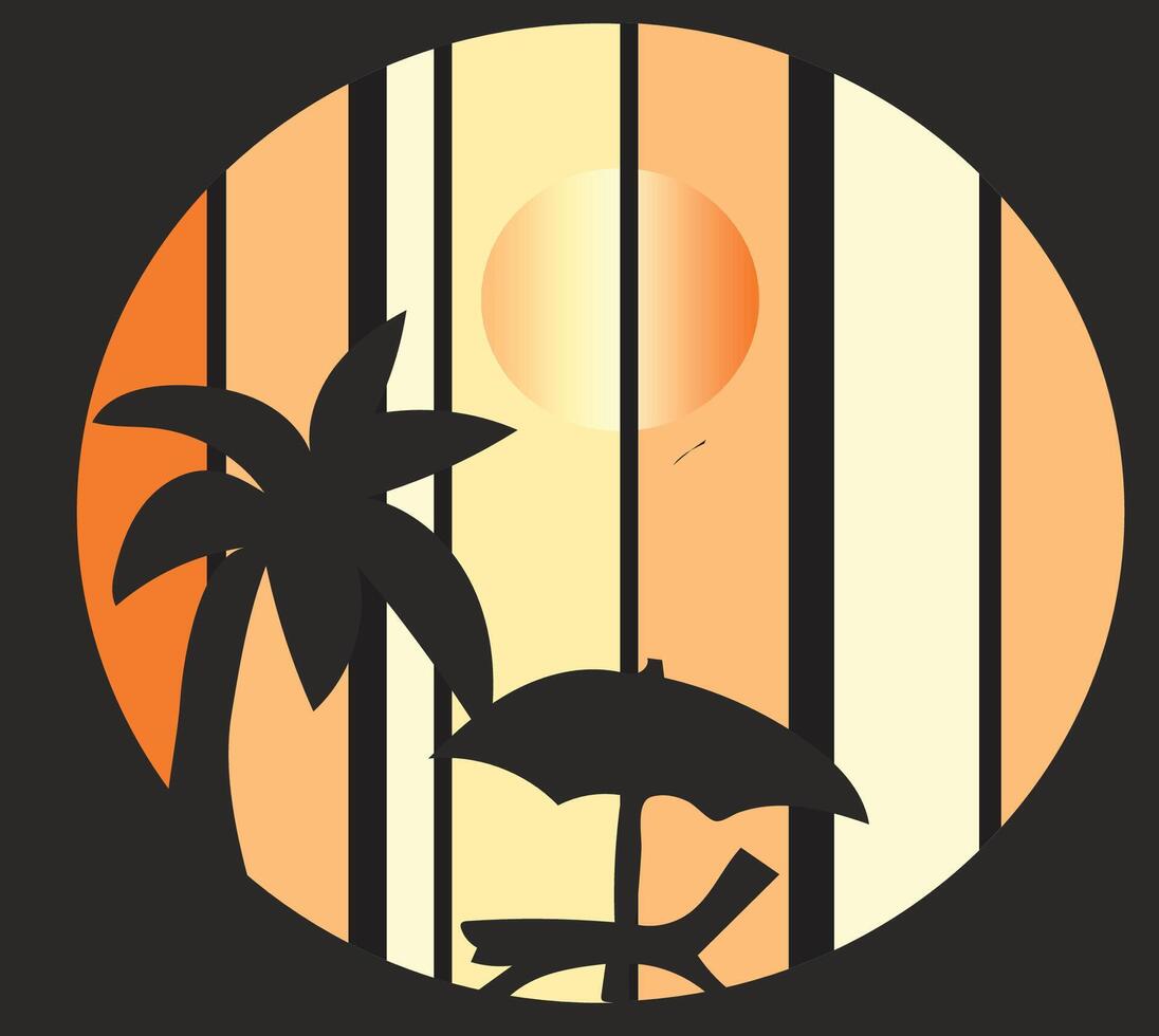 Summer Poster Background vector