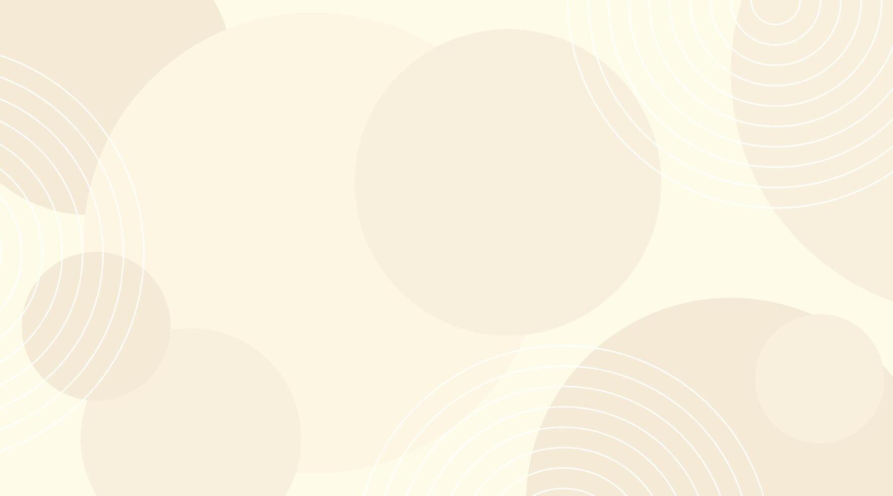pastel color geometric abstract background. circle element design for banner template, poster, greeting card. vector