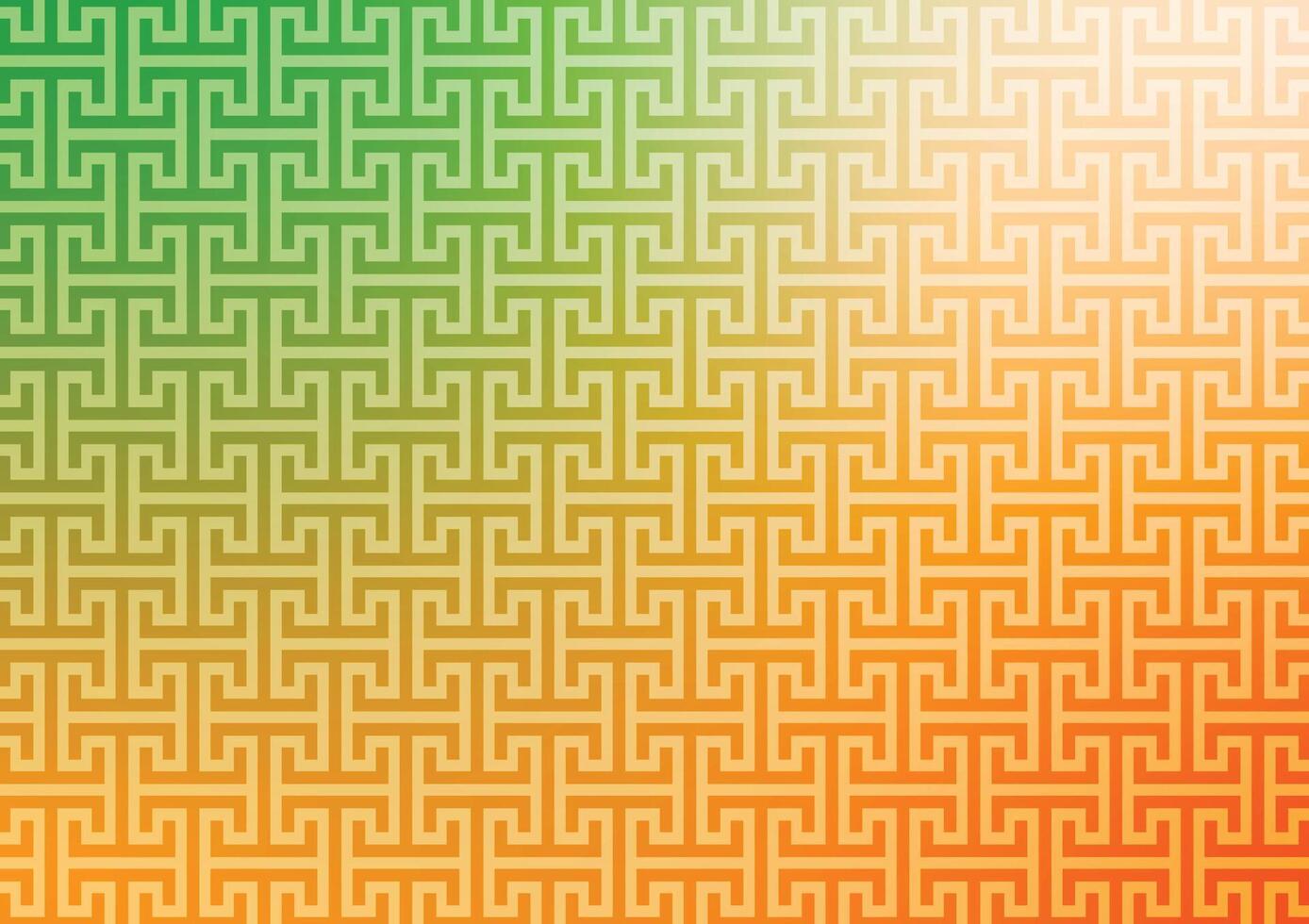 Geometric yellow gradient line pattern wallpaper background vector