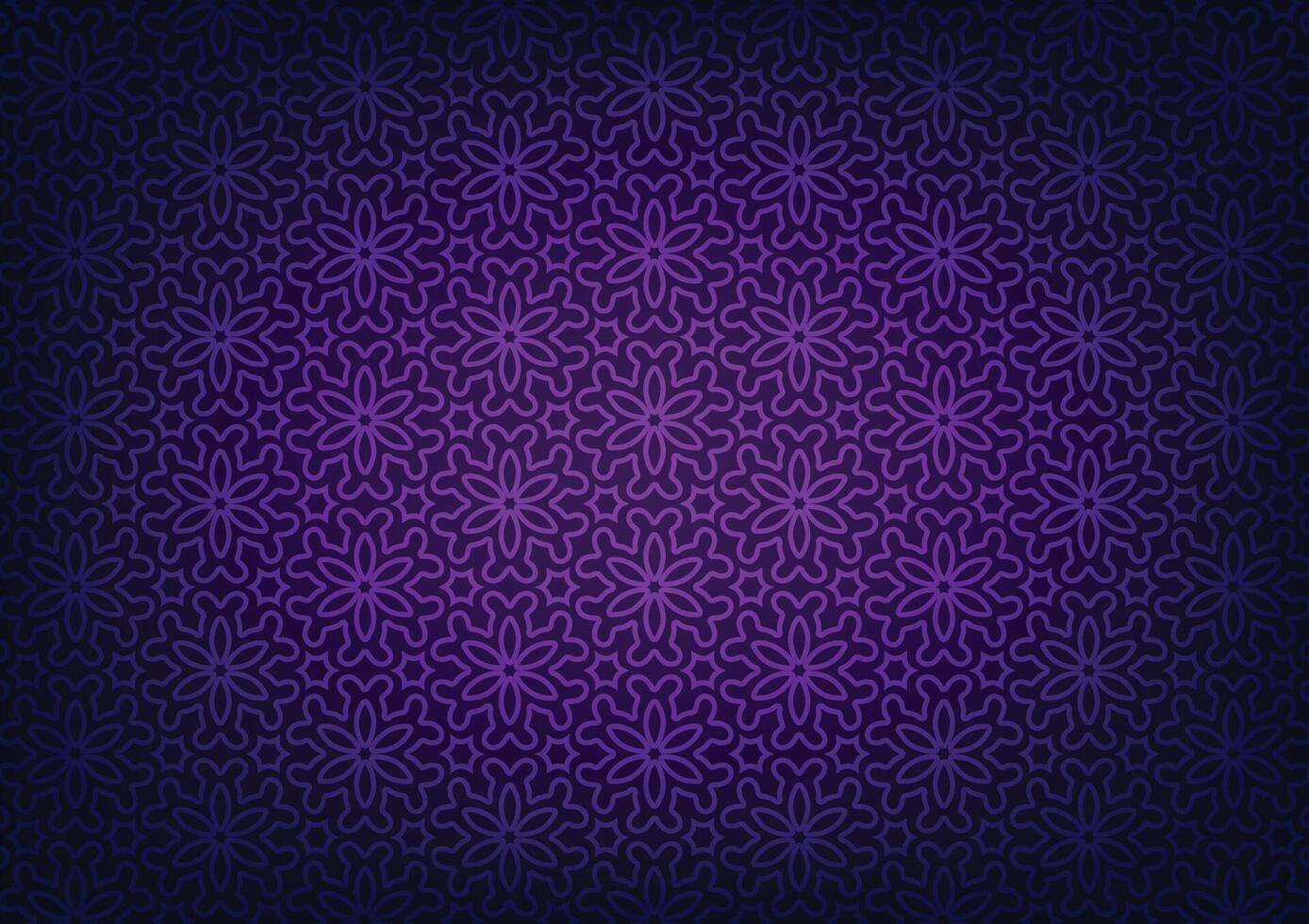 Dark purple violet pattern flower modern background vector